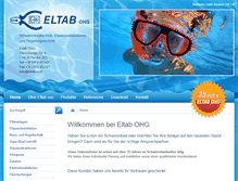 Tablet Screenshot of eltab.com